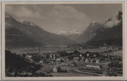 Ziegelbrücke - Bahnhof (Glarus) - Photo: Schönwetter-Elmer No. 1365 - Elm