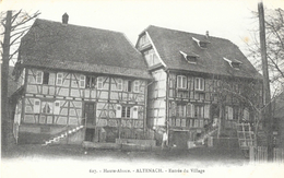 Altenach (Haute-Alsace, Haut-Rhin) - Entrée Du Village - Edition Chadourne - Carte Non Circulée - Altkirch