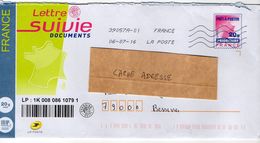 2016--PAP Lettre Suivie Documents Prioritaire 20g - Cachet Nouvelle Toshiba  39057A-01 - PAP:  Varia (1995-...)