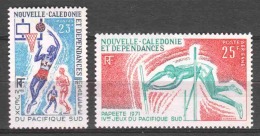 New Caledonia 1971 Mi 504-505 MNH SPORTS - Neufs