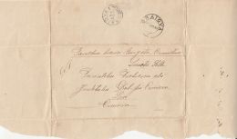 54066- CLOSED LETTER SENT LOCO IN CRAIOVA, ROUND STAMP, 1894, ROMANIA - Storia Postale