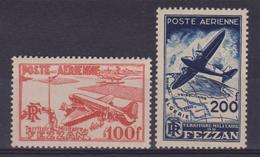 FEZZAN 1950 Territorio Militare P.A.1/2 AIRPLANE AIR POST MNH - Unused Stamps