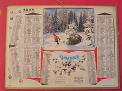 Almanach Des PTT. 1970. Calendrier Poste, Postes Télégraphes.. Sapin Normann - Groot Formaat: 1961-70