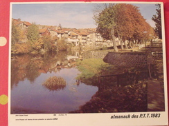 Almanach Des PTT. 1983. Mayenne Laval. Calendrier Poste, Postes Télégraphes. Aurillac Sologne - Big : 1971-80