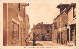 89 - YONNE / Ligny Le Chatel - Carrefour Des Trois Rois Et Garage - Défaut - Ligny Le Chatel