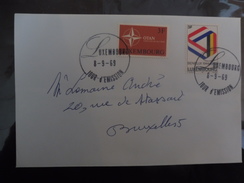 Lettre  Luxembourg 1969 - Brieven En Documenten