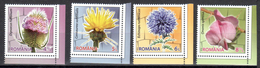 Romania 2016 / Flowers Of The Thorns / Set 4 Stamps - Ungebraucht