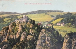 Semmering Ruine Und Ortschaft. - Semmering