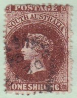 SOUTH AUSTRALIA 1868 SG.80 Used Thin - Oblitérés