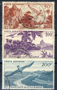 Oceania Posta Aerea 1948 Serie N. 26-28 Usati Cat. € 40 - Poste Aérienne