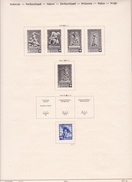 Suisse - Collection Vendue Page Par Page - Timbres Oblitérés / Neufs *(avec Charnière) -Qualité B/TB - Verzamelingen