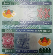 O) 2014 MAURITANIA, BANKNOTE - POLYMER, 1000 OUGUIYA UNC- MRO, CAMEL, CULTURE - Mauritania