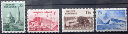 BELGIQUE             N° 484/487               NEUF* - Neufs