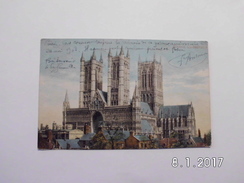 Lincoln Cathedral. (1 - 6 - 1905) - Lincoln