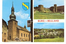 Burg-Reuland-(Saint-Vith)-1980-Multivues-Eglise Saint-Etienne-Ruines Du Château-Fort-village De Reuland-Ed.Lander, Eupen - Sankt Vith