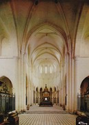 Abbaye De PONTIGNY : Intérieur Du Sanctuaire, Reconstruit De 1185 à 1205 - Nef Et Chœur - Style Gothique - Pontigny