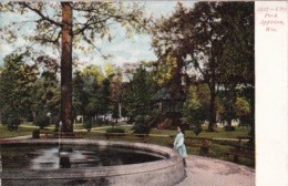Wisconsin Appleton View In City Park 1906 - Appleton