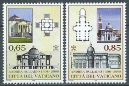 2008 VATICANO ANDREA PALLADIO MNH ** - ED - Ungebraucht