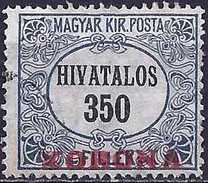 Hungary 1923 - Official ( Mi D20 - YT S30 ) - Service
