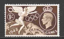 Great Britain 1948 Mi 240 MNH SUMMER OLYMPICS - Unused Stamps
