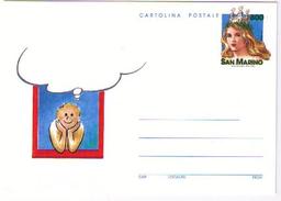 LOTTO DI 6 CARTOLINA POSTALE  AUGURALI 1998 - SAN MARINO - Briefe U. Dokumente