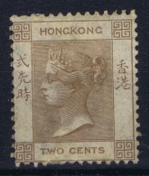 Hong Kong : Sg 8 B   Mi Nr 8   MH/* Falz/ Charniere  1863 Pale Yellowish Brown - Ongebruikt