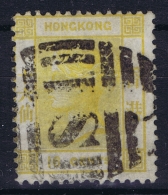Hong Kong : Sg 22   Mi Nr 22   Gestempelt/used/obl.  1877 Clear Postmark SI Shanghai  Small Tear At Left Top - Oblitérés