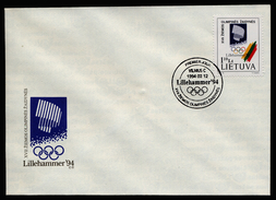 A4416) Litauen FDC Olympia Lillehammer 2.12.1994 - Winter 1994: Lillehammer