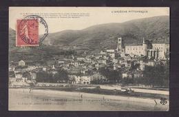 CPA 07 - LAVOULTE-sur-RHONE - Vue Générale Et Le Château + Jolie Vue Du Fleuve Rhône - La Voulte-sur-Rhône