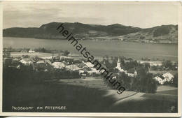 Nussdorf Am Attersee - Foto-AK Gel. 1928 - Attersee-Orte