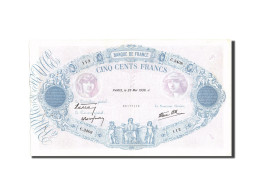 Billet, France, 500 Francs, 500 F 1888-1940 ''Bleu Et Rose'', 1939, 1939-05-25 - 500 F 1888-1940 ''Bleu Et Rose''