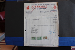 Fac-14 / Verviers - Concessionnaire Pour La Région Des Voitures Et Camions  Renault  A. Demarteau /  1956 . - Automobile