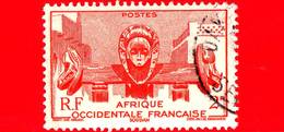 SUDAN - Africa Occidentale Francese - AOF - Usato - 1947 - Fontana Bamako - 2 - Oblitérés