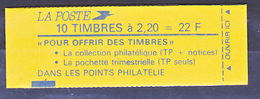 France 2376 C 4 Conf 9 Carnet Liberté De Delacroix Fermé Neuf ** TB MNH  Sin Charnela Cote 18 - Modern : 1959-…