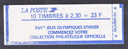 France 2614 C 10 Conf 9-2 Carnet Marianne De Briat Fermé Neuf ** TB MNH  Sin Charnela Cote 14 - Modern : 1959-…