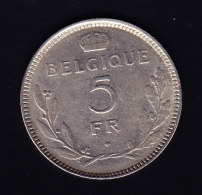 BELGIUM Cat Morin 453a TTB,  (B273) - 5 Francs