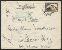 Cover Sent By ZEPPELIN From Friedrichshafen To Buenos Aires On 17/OC/1931, Franked By Sc.C37 With Cancel Of... - Andere & Zonder Classificatie