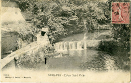 CPA 83 SOLLIES PONT Ecluse Saint Victor  1908 Vue Peu Commune - Sollies Pont