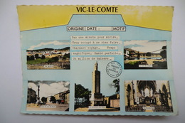 CPA 63 PUY DE DOME VIC LE COMTE. 1964. - Vic Le Comte