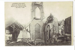 38162 - Lo - Ruines De L'eglise De Loo - Guerre 1914-1916 - Lo-Reninge