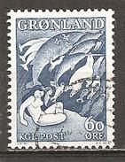 Grönland 1957 // Michel 39 O - Used Stamps