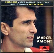 FRANCE 1964 - MARCEL AMONT - Ping-pong - Disque 45 Tours - Tischtennis Tavolo - Edizioni Limitate