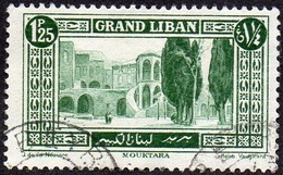 Grand Liban Obl. N°  55 - Site Ou Monument - Mouktara - Gebraucht