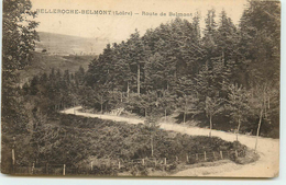 DEP 42 BELLEROCHE BELMONT DE LA LOIRE ROUTE DE BELMONT - Belmont De La Loire