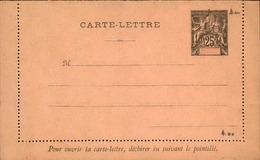 GUADELOUPE - Entier Sur Carte Lettre Vierge Au Type Groupe - P21113 - Brieven En Documenten