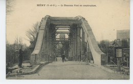 MERY SUR OISE - Le Nouveau Pont En Construction - Mery Sur Oise