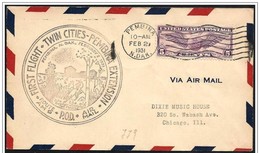 Stati Uniti/United States/États-Unis: Primo Volo, First Flight, Premier Vol - 1c. 1918-1940 Covers