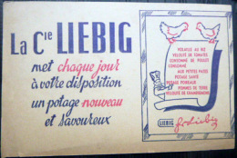 BUVARD  ANCIEN LIEBIG POTAGES ET SOUPES INSTANTANES ALIMENTATION  CUISINE GASTRONOMIE - Lebensmittel