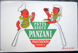 BUVARD  ANCIEN  PANZANI PATES SAUCES 79 PARTHENAY - Lebensmittel