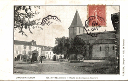 SAINT MATHIEU ROUTE DE LIMOGES A L'AURORE - Saint Mathieu